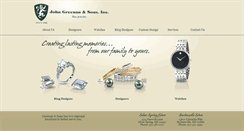 Desktop Screenshot of greenanjewelers.com